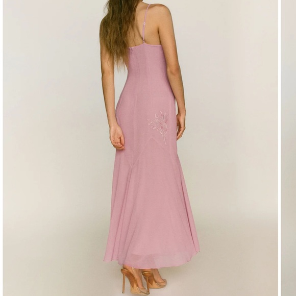 Reformation Ziva Dress - Rose Taffy - Picture 5 of 5